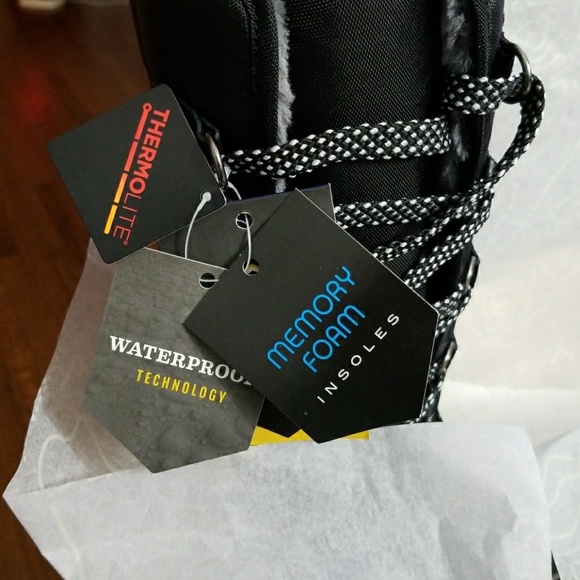 Khombu Lace Canyon Winter Snow Boot Size 8.5 NEW - Picture 5 of 6